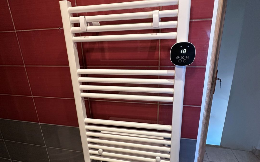Installation d’un sèche-serviette soufflant à Hyères