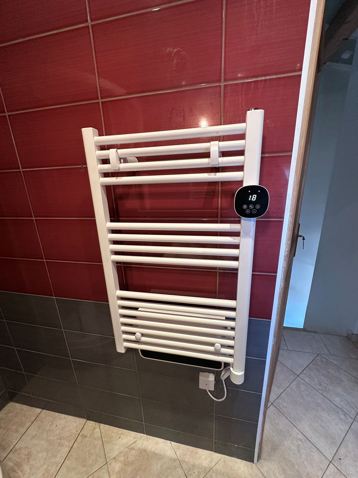 Installation d’un sèche-serviette soufflant à Hyères